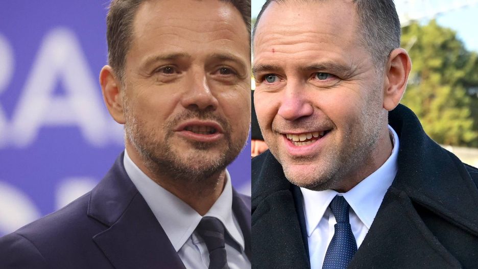 Rafał Trzaskowski i Karol Nawrocki 