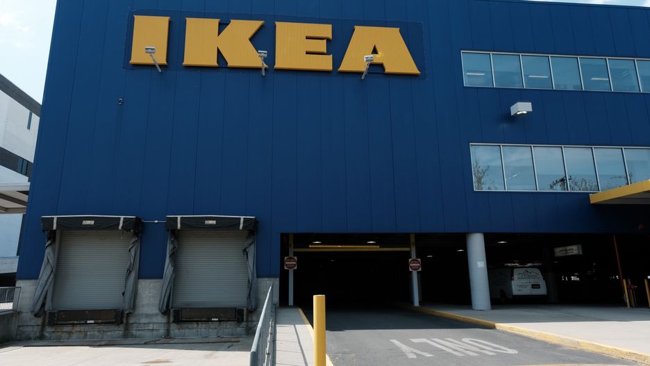 NEW YORK, NEW YORK - APRIL 20: An Ikea store stands in Brooklyn on April 20, 2023 in New York City. In its biggest investment in a single country, IKEA stores owner Ingka Group announced that it will spend 2 billion euros ($2.2 billion) expanding in the United States over the next three years. (Photo by Spencer Platt/Getty Images)