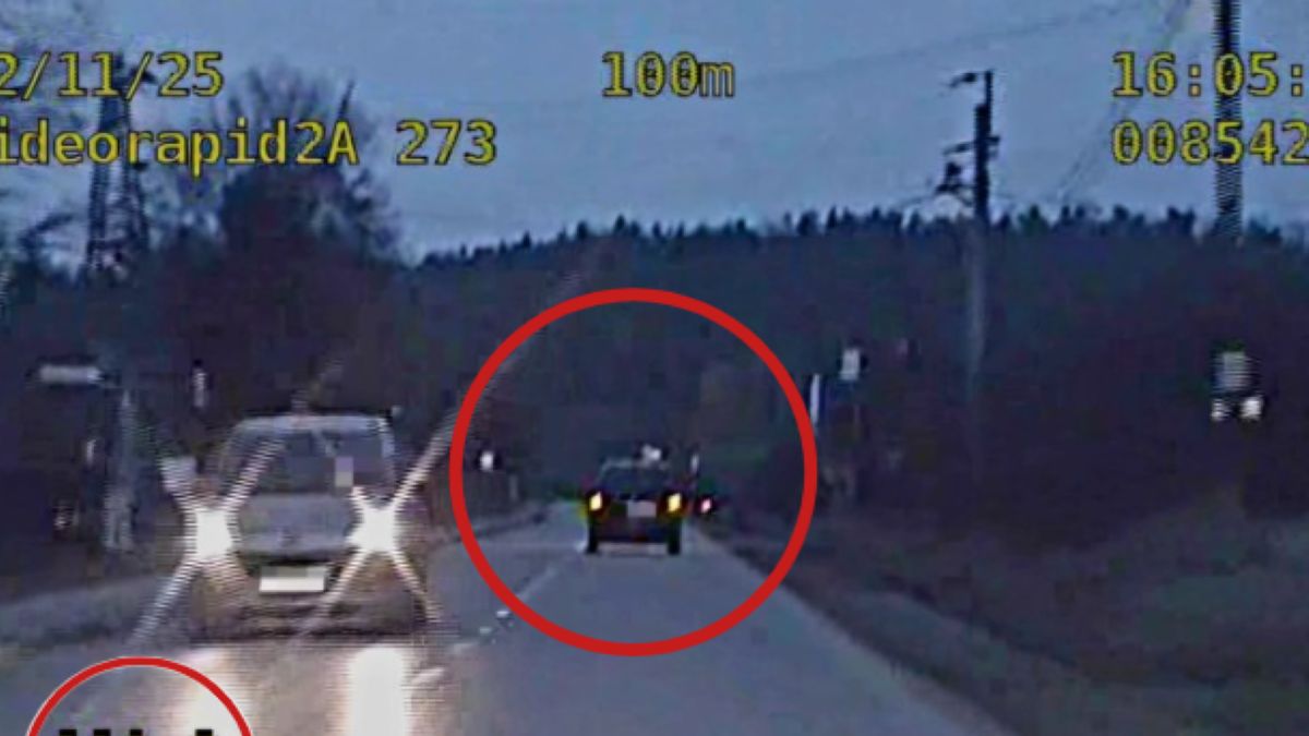 Kierowca pędził 119 km/h w terenie zabudowanym. Tak się tłumaczy