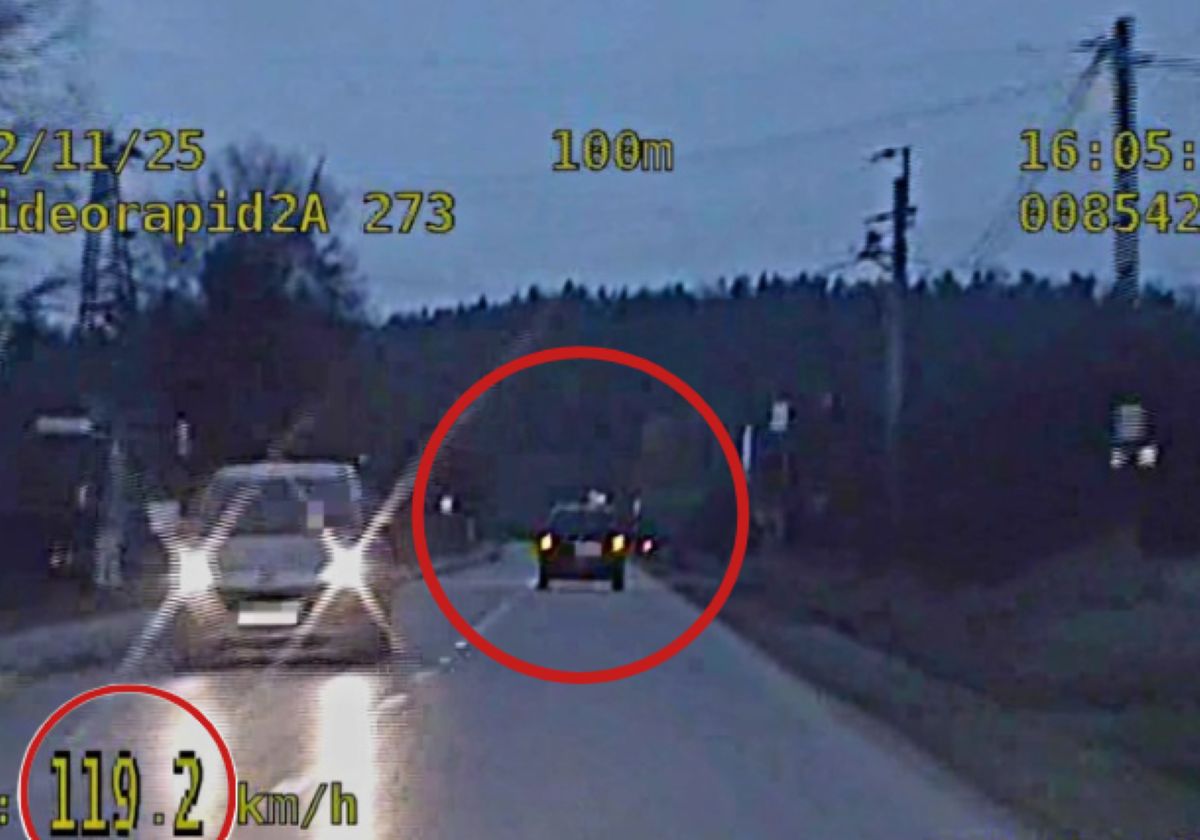 Tyle pędził w terenie zabudowanym. "Mam dobry samochód, to jadę"