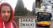Kierowca warszawskiego autobusu do Grzegorza Małeckiego: "Jesteś żadnym "panem", tylko zwykłą kur*ą, ku*wo je*ana"