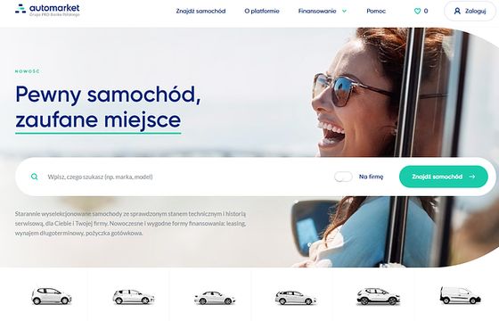 PKO BP wchodzi w e-commerce motoryzacyjny: na Automarket.pl oferuje sprzedaż, leasing i wynajem nowych aut