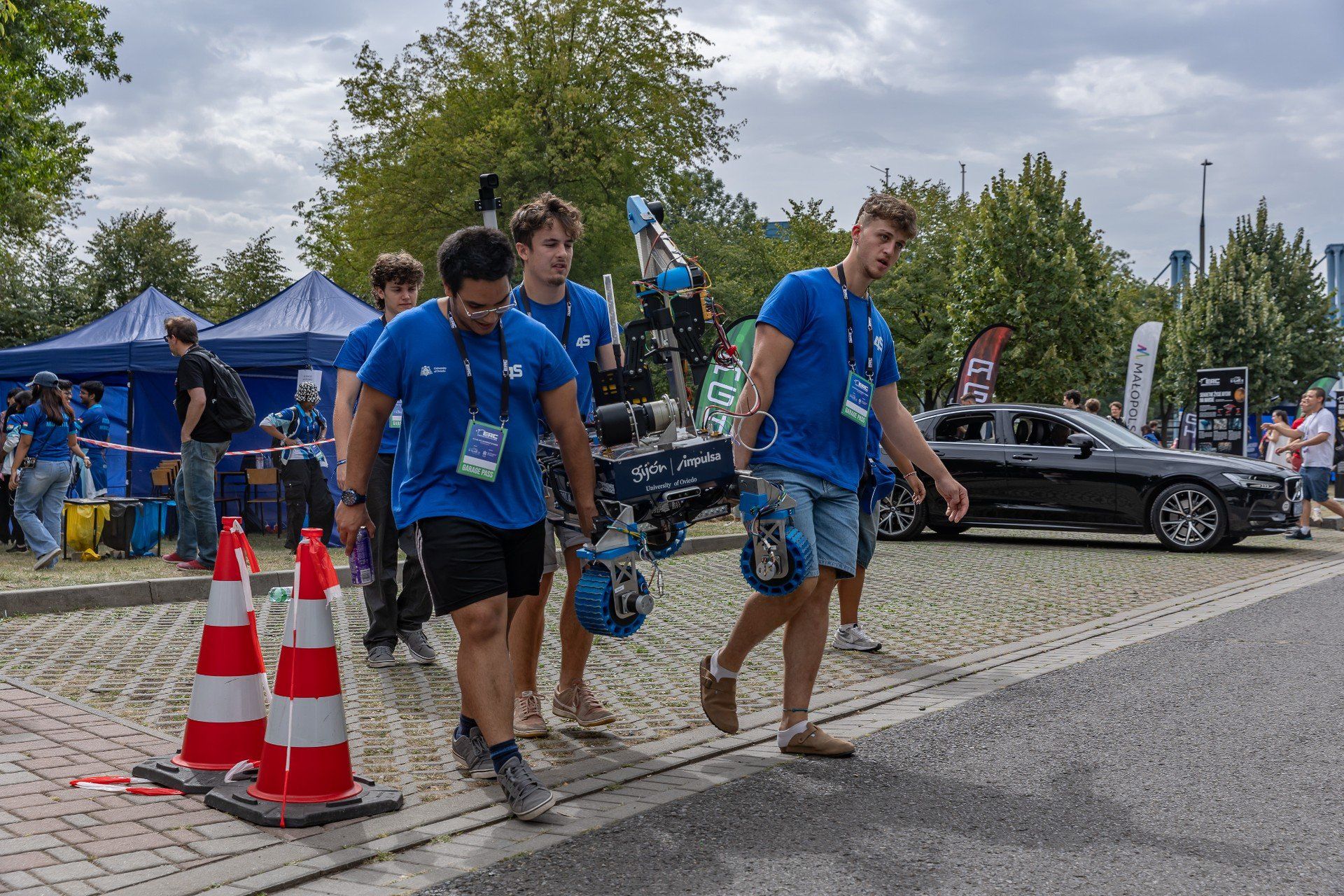 Międzynarodowe zawody łazików marsjańskich - European Rover Challenge 2025