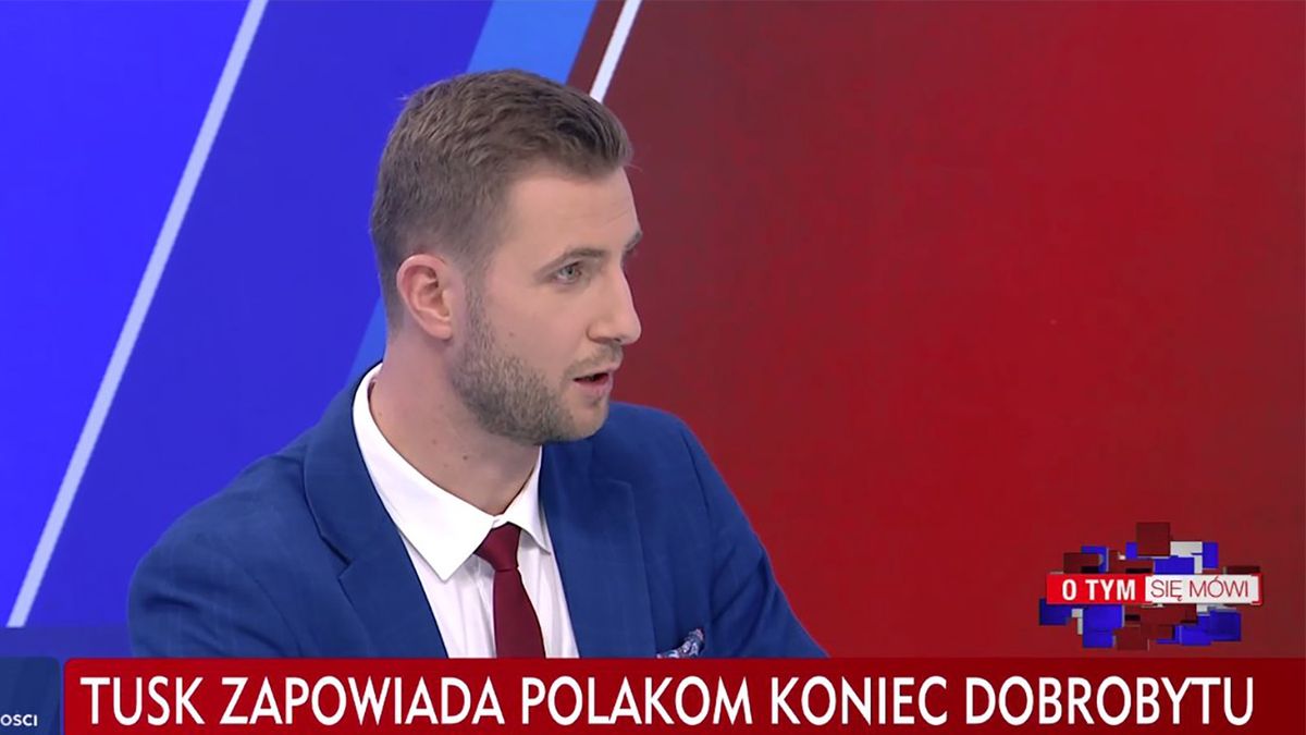 W TVP Info pojawił się pasek uderzający w Donalda Tuska