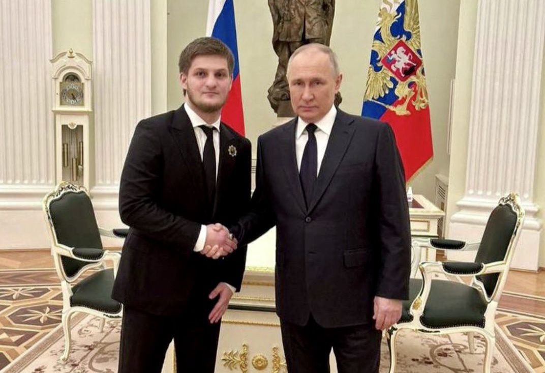 Władimir Putin spotkał się z synem Ramzana Kadyrowa