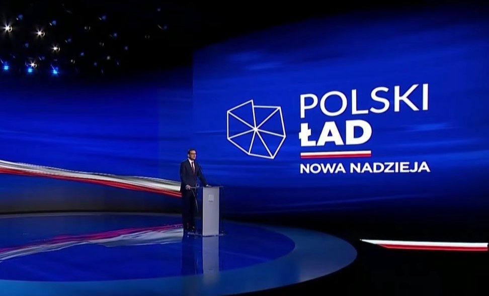 Polski Ład jak Tempest. Logo przypomina grę z czasów stanu wojennego