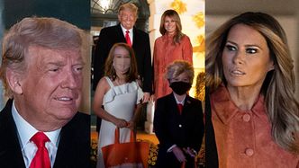 Dzieci przebrane za Melanię i Donalda straszą na Halloween w Białym Domu (ZDJĘCIA)