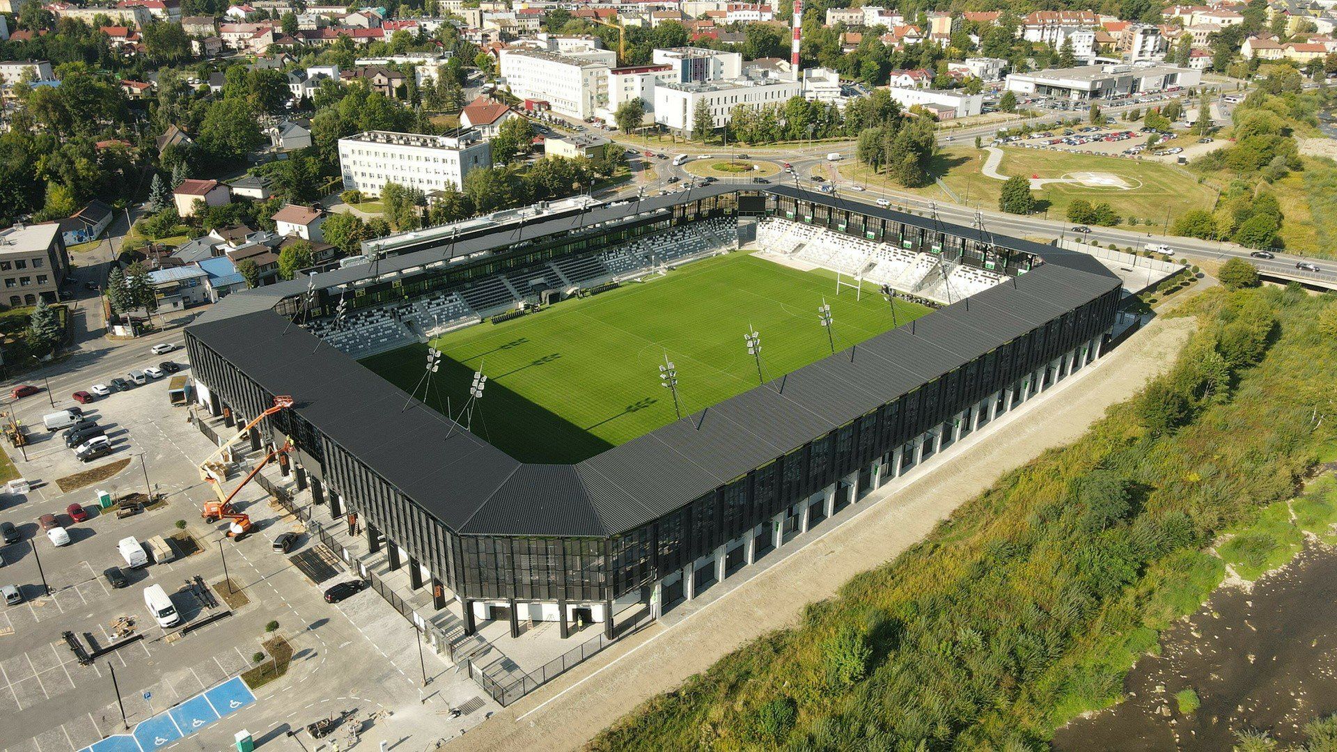 Tak wygląda nowy stadion Sandecji w Nowym Sączu