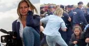 Węgierska reporterka SKAZANA ZA KOPANIE UCHODŹCÓW. Dostała 3 lata dozoru za... chuligaństwo