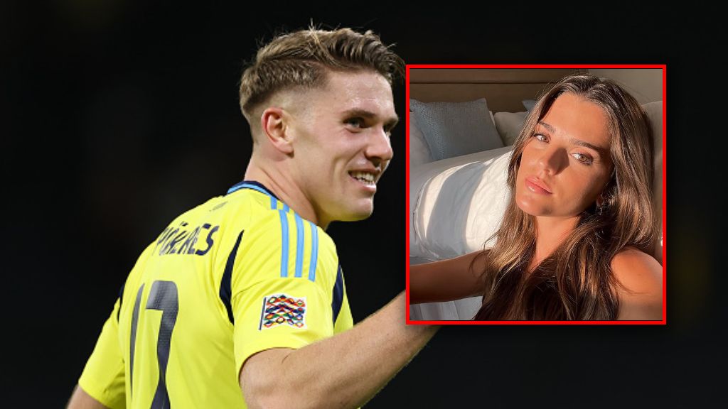 Viktor Gyökeres i Inês Aguiar