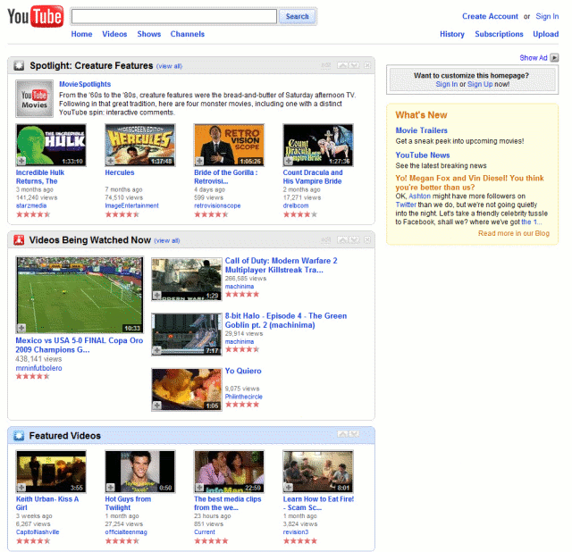 Youtube zmieni wygląd? 2