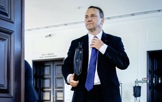 "Będzie protest". Sikorski reaguje na eksplozję rosyjskiego drona