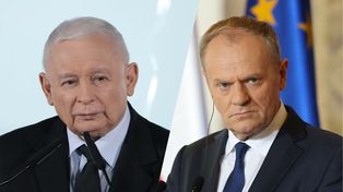 Kaczyński uderzył przed południem. Ostre słowa o Tusku