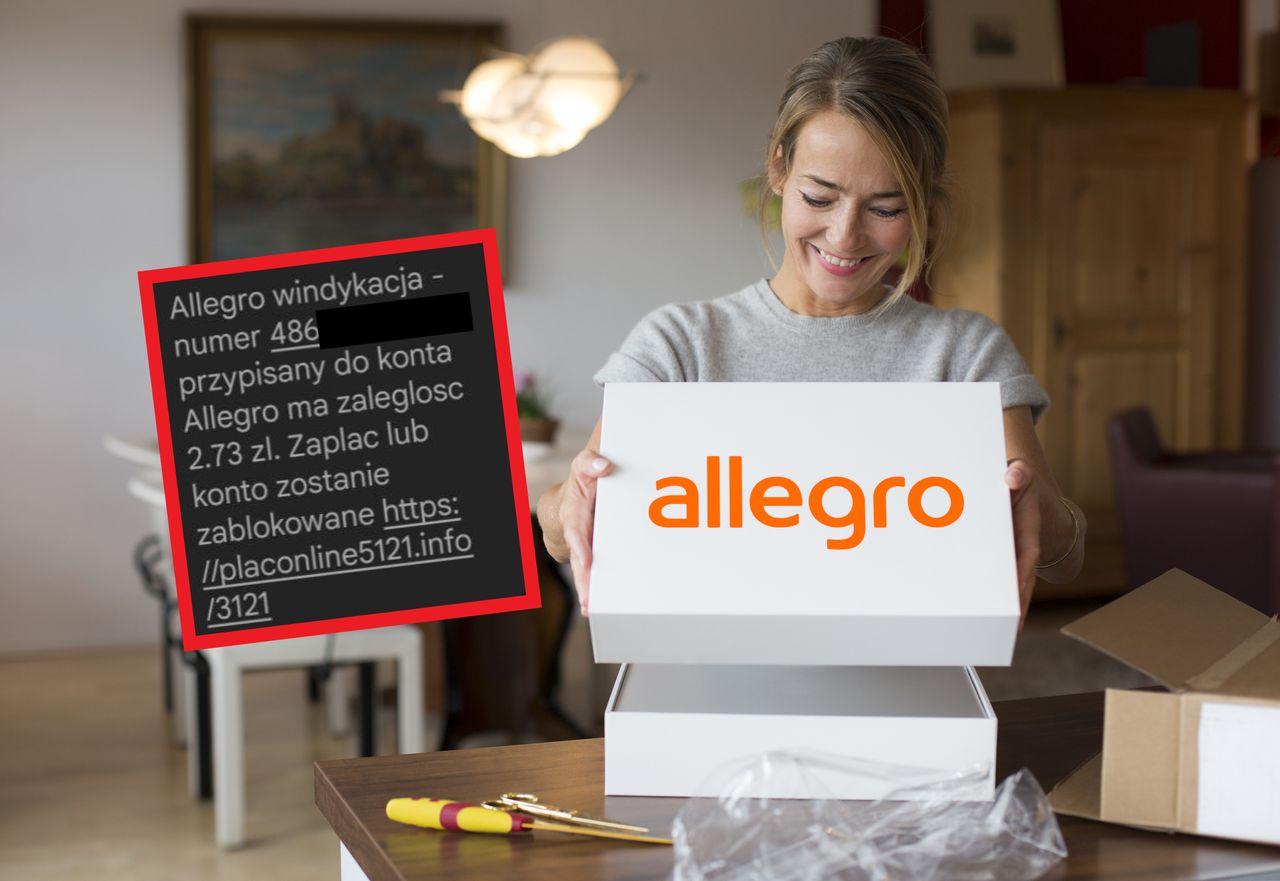 Kupujesz na Allegro? Oszuści chcą przejąć twoje konto bankowe