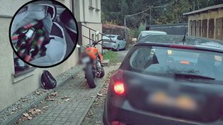 Pościg na Dolnym Śląsku. Motocyklista był ścigany w całej Europie