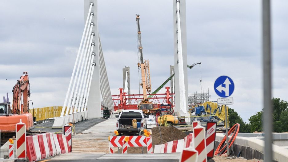 Nowy most na Warcie w Kostrzynie nad Odrą