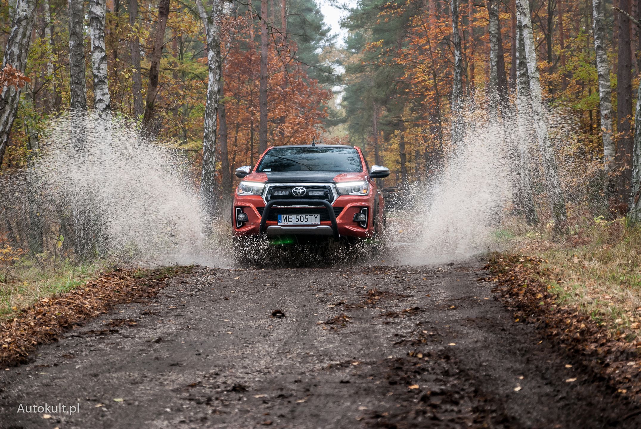 Czym gorszy teren, tym Hilux czuje się lepiej