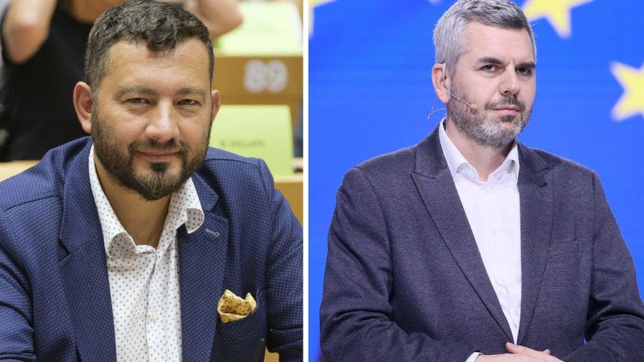 spięcie na lewicy