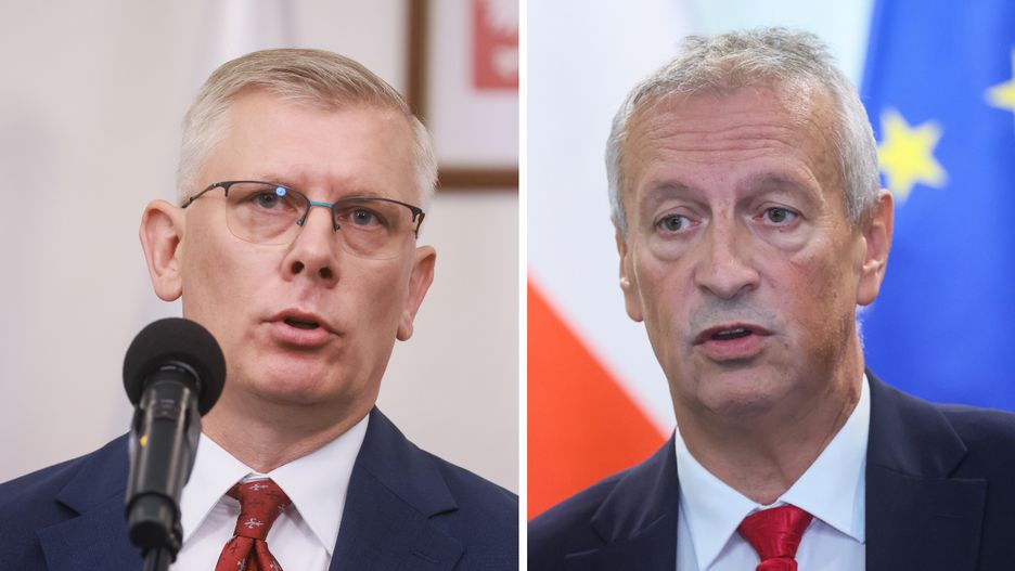 Jacek Dobrzyński i Sławomir Cenckiewicz 