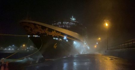 Sztorm Bella uderzył w Wielką Brytanię. Przerażające nagranie