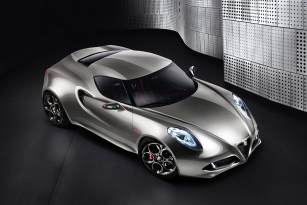 Alfa Romeo 4C kusi przed Frankfurtem