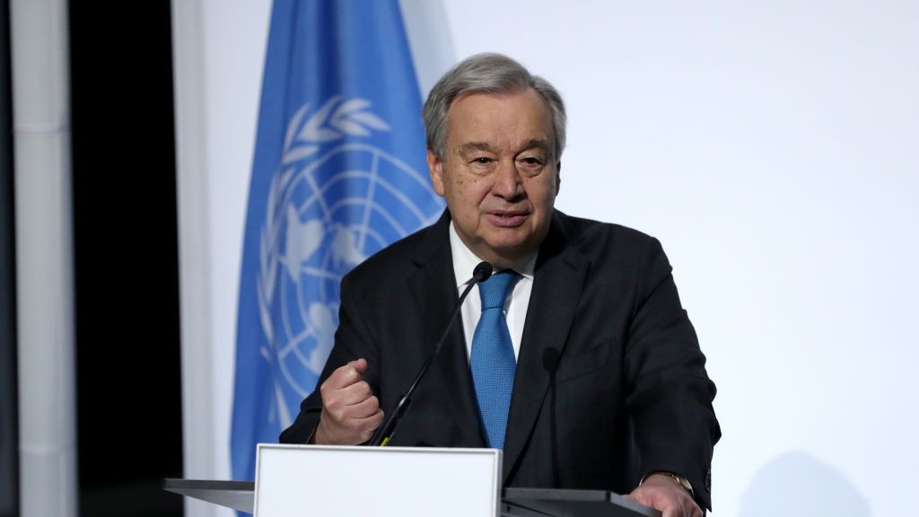 Sekretarz generalny Organizacji Narodów Zjednoczonych Antonio Guterres