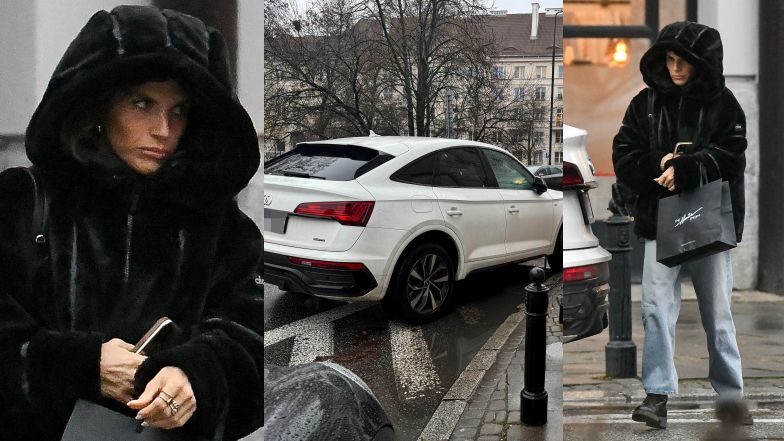 Weronika Rosati parkuje na zakazie