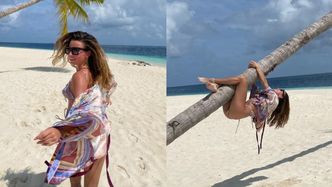 Rajskie wakacje Julii Wieniawy na Malediwach. Wiemy, ile kosztuje jej hotel!