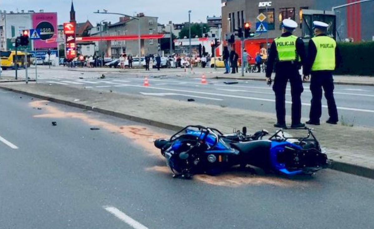 wypadek, policjant, śmierć Bulwersujący wypadek w Słupsku. Policjant nie żyje