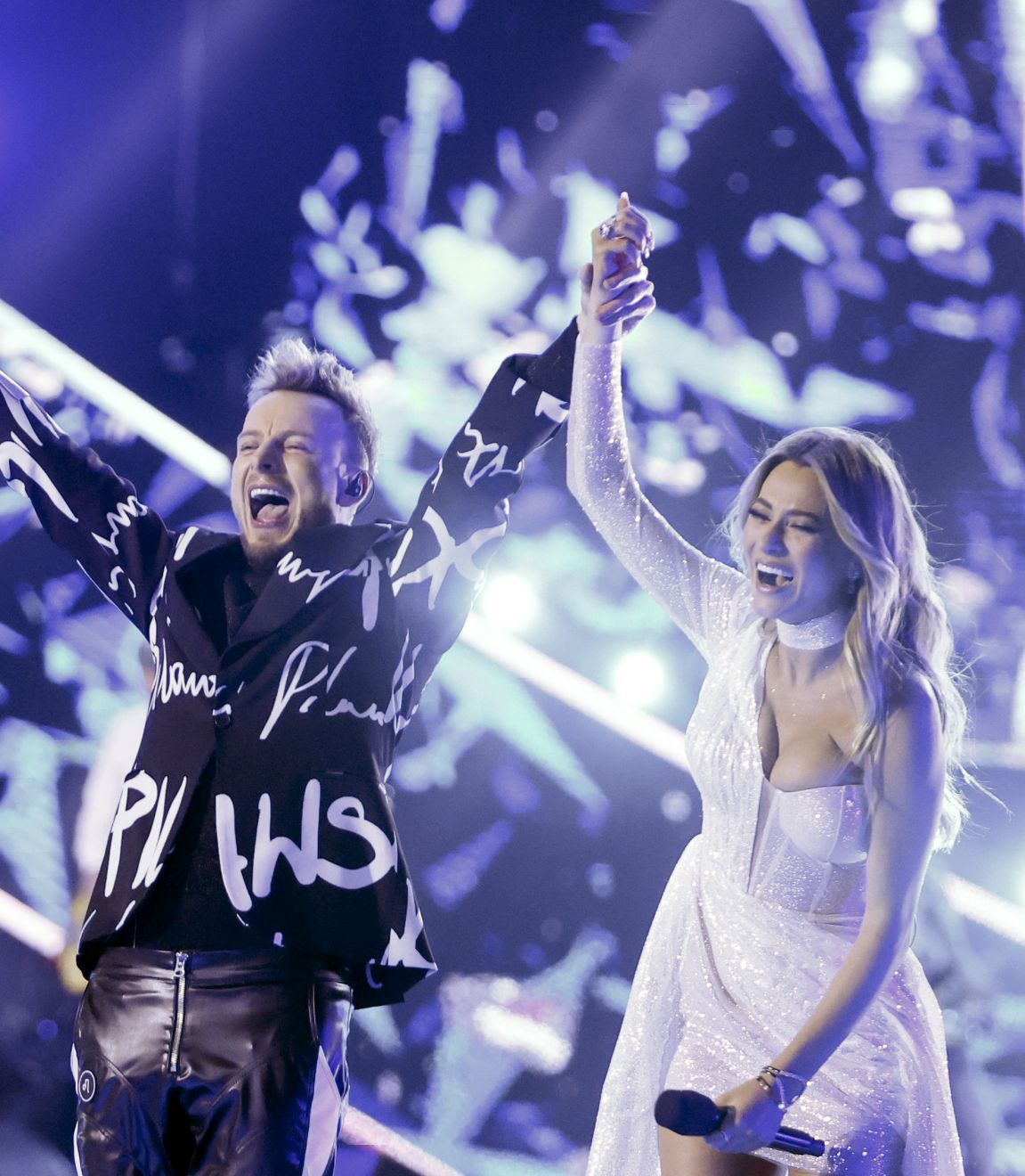 scena z: Paulina Sykut-Jeżyna, Piotr Kupicha, Marcelina Zawadzka, SK:, , fot. AKPA
Paulina Sykut-Jeżyna, Piotr Kupicha, Marcelina Zawadzka