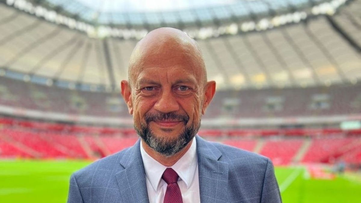 Jacek Laskowski na PGE Narodowym w Warszawie