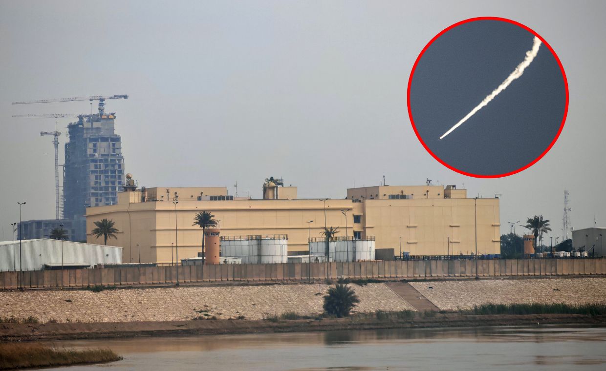 Media: Kolejny atak w Iraku. Iran ostrzelał ambasadę USA