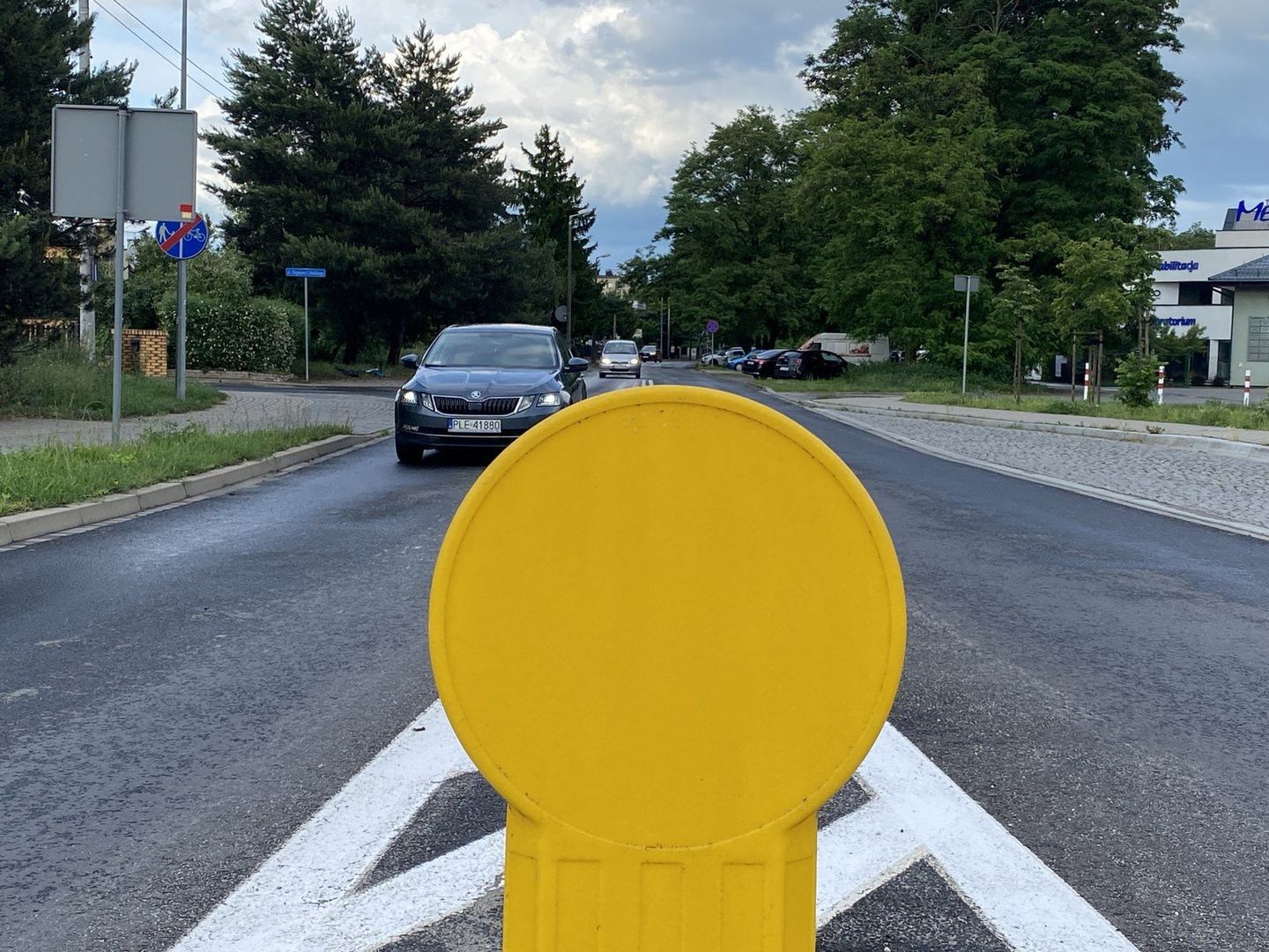 Ulica Kiepury w Lesznie
