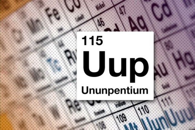 Ununpentium - nowy pierwiastek