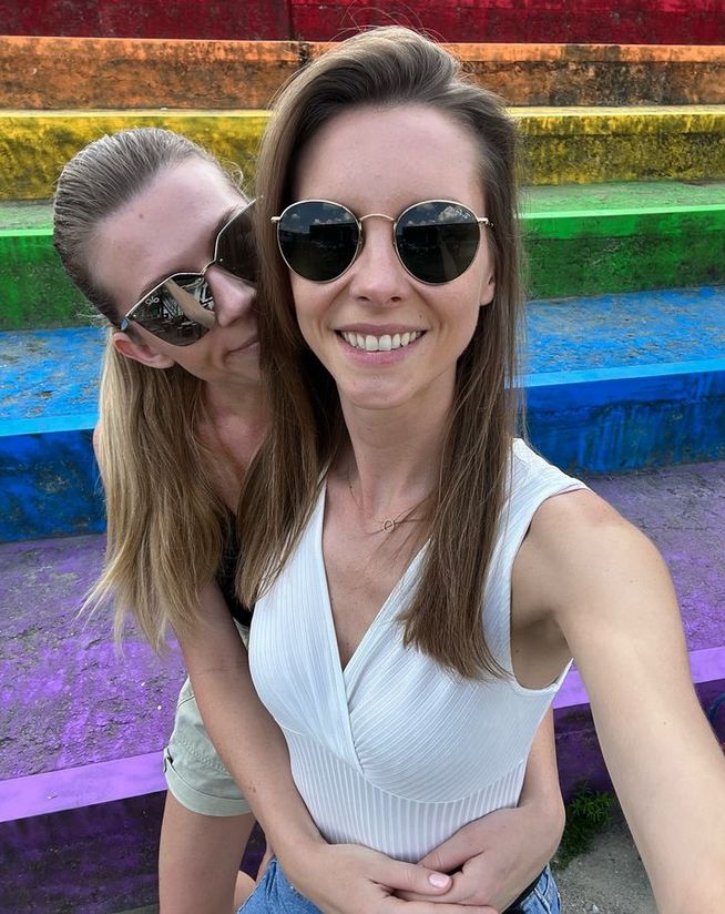 Marta Warchoł i Iwona Widomska