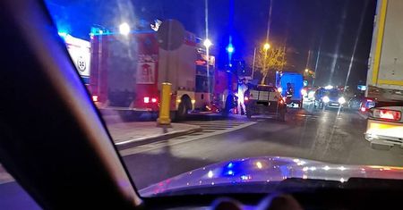 Wypadek na DK19 w Ciecierzynie. Zderzyły się tam dwa samochody