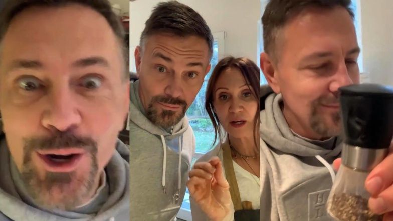 Krzysztof Ibisz na obiedzie u Anny Nowak-Ibisz