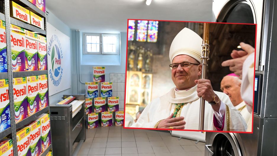 Zabronili biskupowi poświęcić pralnię. Katolickie towarzystwo w odwecie zwraca darowiznę