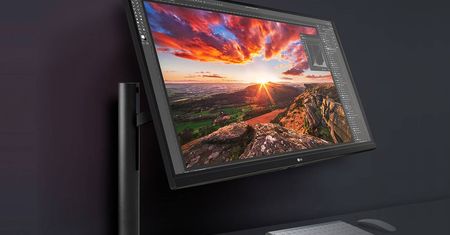Jedno słowo: ergonomia - monitor LG 32UN880-B