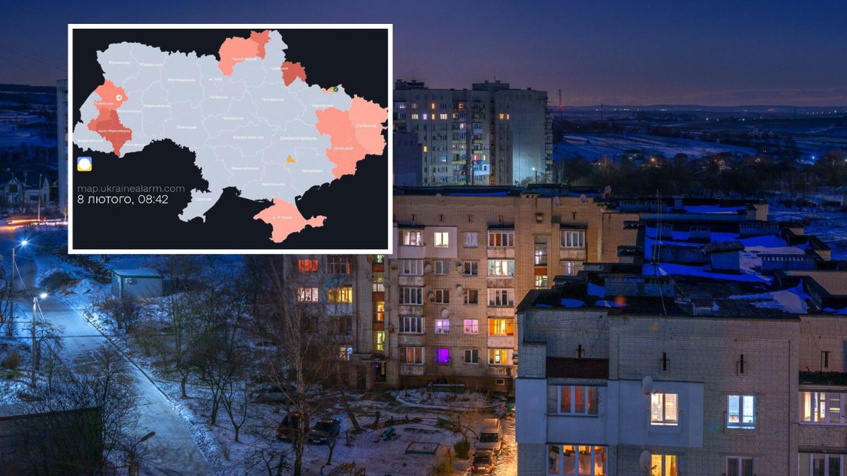 Mapa nocnych ataków