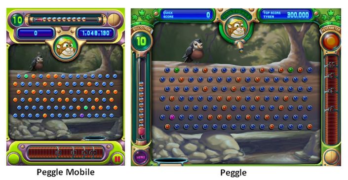 Cellna recenzja: Peggle Mobile 3