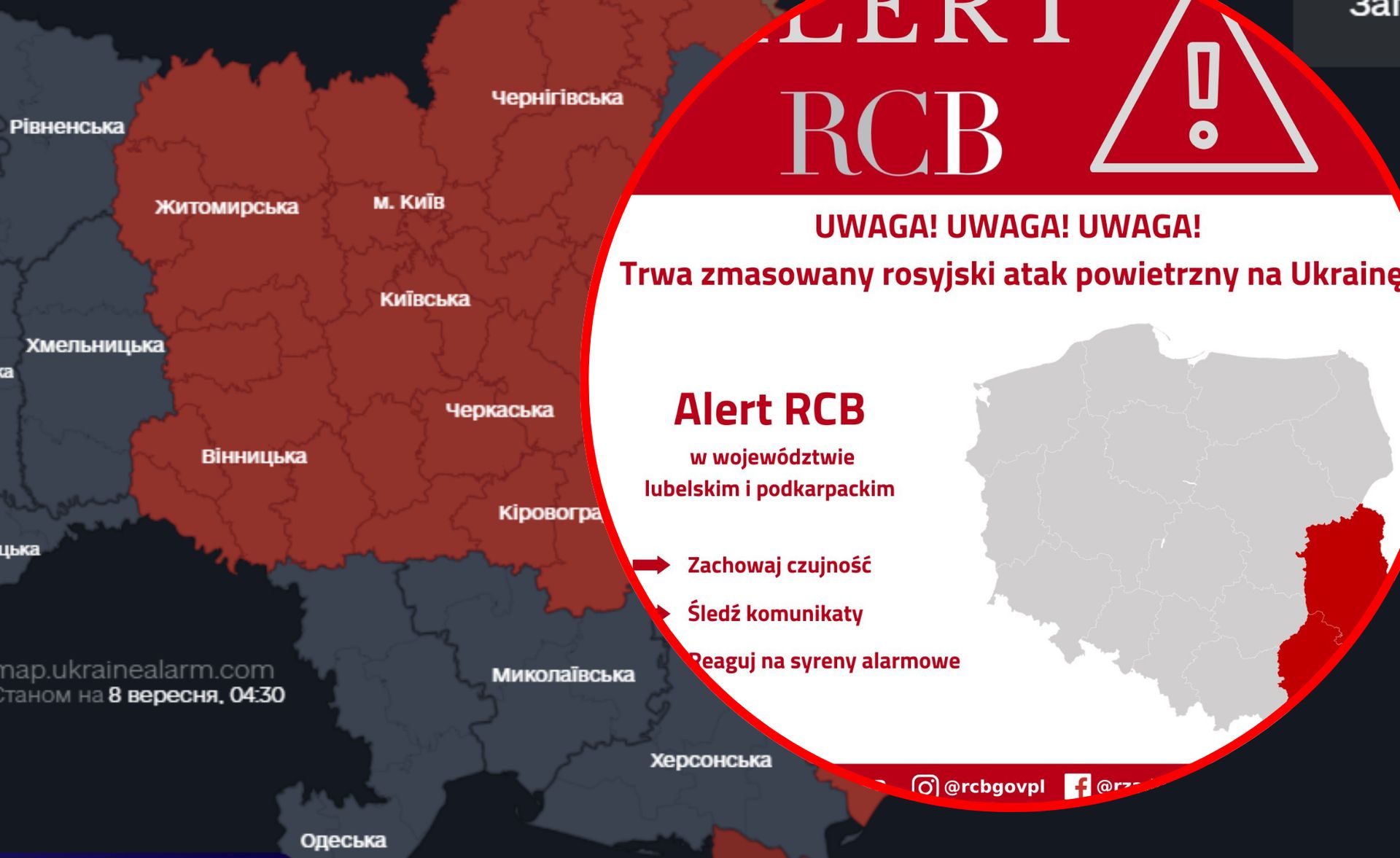 Rosyjskie ataki na Ukrainie w 2026 roku. Alert RCB dla dwóch województw – co oznacza eskalacja konfliktu