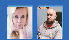 Agnieszka Soczewka i Tomasz Sujka w Creative Studio LiquidThread