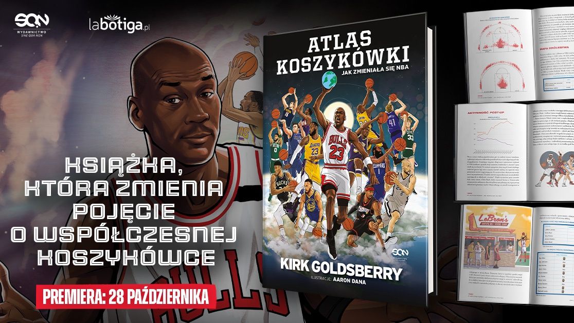 "Atlas koszykówki" od Wydawnctwa SQN