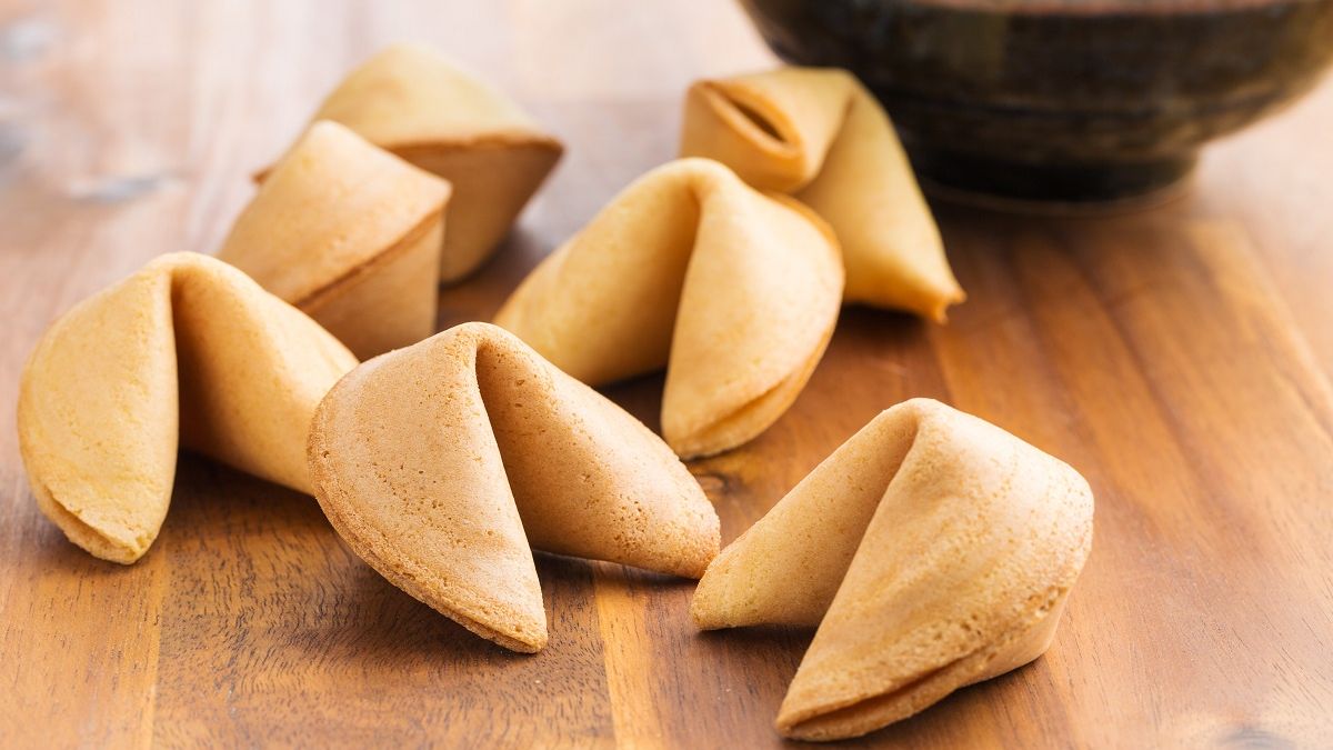 Cisteczka z wróżbą.