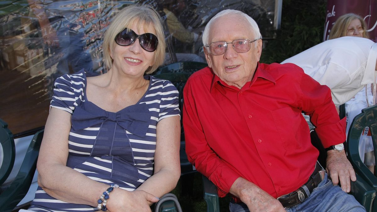 Witold Pyrkosz z żoną Krystyną 