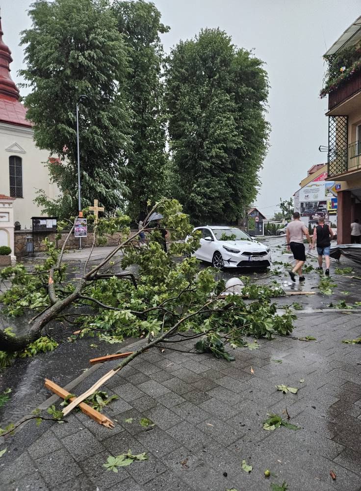 Po nawałnicy w Dynowie