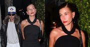 Hailey Bieber odsłania DŁUGIE nogi w czarnej mini. Tak wyglądała na randce z posępnym Justinem (ZDJĘCIA)