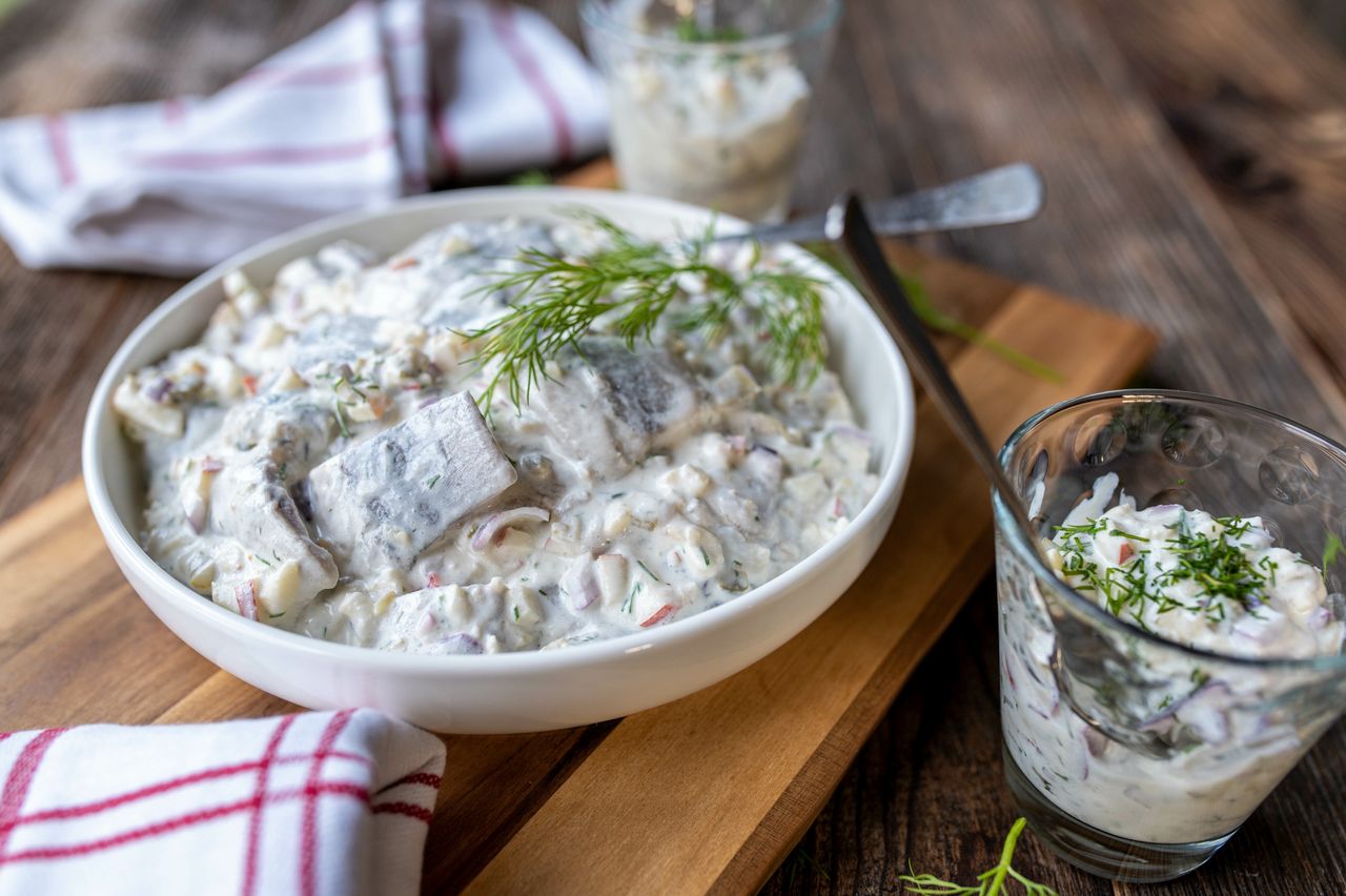 Fresh flavors: Dill sauce transforms traditional herrings