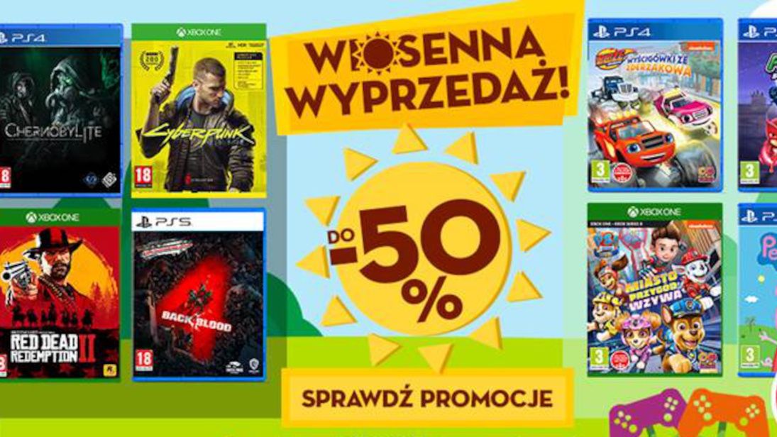 Promocja obejmuje tytuły dla młodszych i starszych graczy